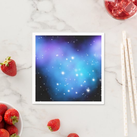 Galaxy Starlight Space Clouds Serviette (Beispiel)
