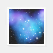 Galaxy Starlight Space Clouds Serviette (Vorderseite)