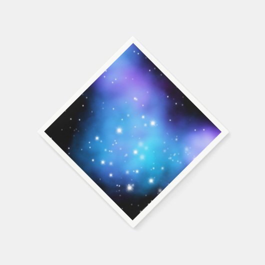 Galaxy Starlight Space Clouds Serviette (Ecke)