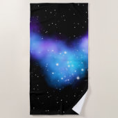 Galaxy Starlight Space Clouds Strandtuch (Vorderseite)