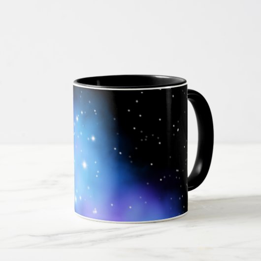 Galaxy Starlight Space Clouds Tasse (VorderseiteRechts)