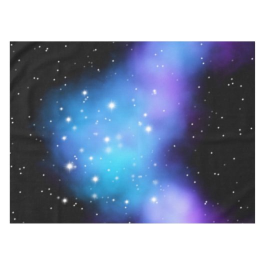 Galaxy Starlight Space Clouds Tischdecke (Vorderseite (Horizontal))