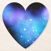 Galaxy Starlight Space Clouds Untersetzer (Vorderseite)