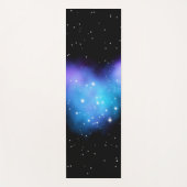 Galaxy Starlight Space Clouds Yogamatte (Vorderseite)
