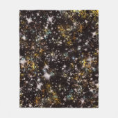 Galaxy Starry Night Fleecedecke (Vorderseite)