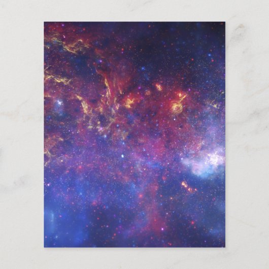 Galaxy Starry Night Outer Space Universe Wedding (Rückseite)