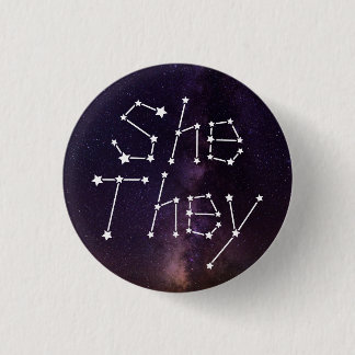 Galaxy Starry Night Sky Constellation Pro Button