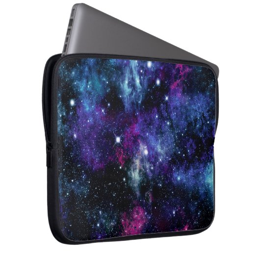 Galaxy Stars 3 Laptopschutzhülle (Vorne Rechts)