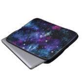 Galaxy Stars 3 Laptopschutzhülle (Vorne Knopf)