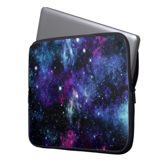 Galaxy Stars 3 Laptopschutzhülle (Vorderseite Links)