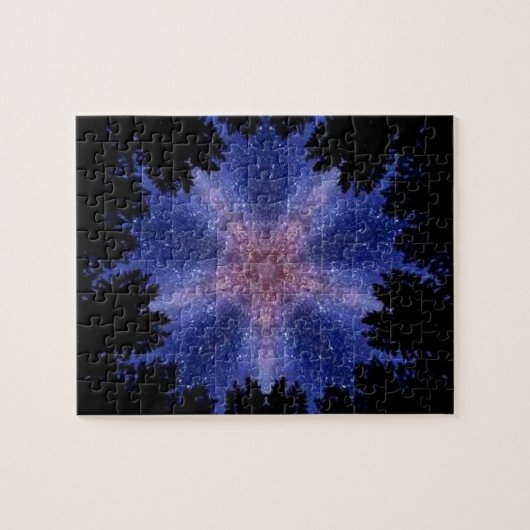 Galaxy Stars abstraktes Puzzle (Horizontal)