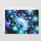 GALAXY STARS Bat Mitzvah Einladung (Rückseite)
