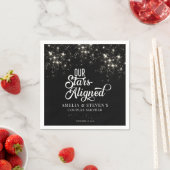 Galaxy Stars | Dusche für Paare Serviette (Beispiel)