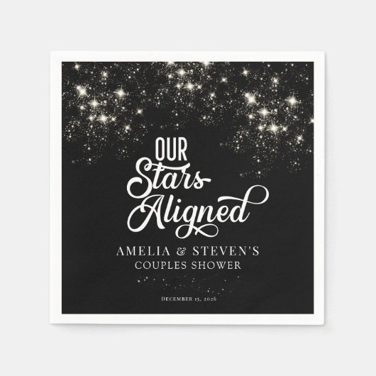 Galaxy Stars | Dusche für Paare Serviette (Vorderseite)