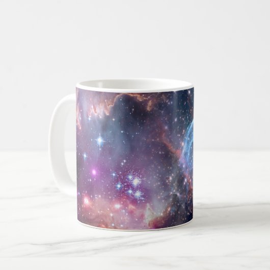 Galaxy Stars Kaffeetasse (Vorderseite Links)