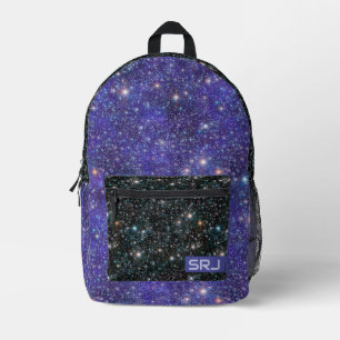 Galaxy Stars Kosmisches Outer Space Universum Mono Bedruckter Rucksack