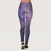 Galaxy Stars Night Sky Leggings (Rückseite)