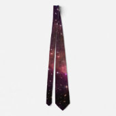 Galaxy Stars Nightsky Milky Way Space Neck Tie Krawatte (Rückseite)