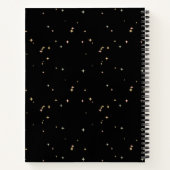 Galaxy-Stars-Notebook Notizblock (Rückseite)