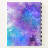  Galaxy & Stars -  Notizblock (Rückseite)