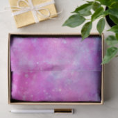Galaxy Stars Rosa Seidenpapier (Geschenk)