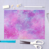 Galaxy Stars Rosa Seidenpapier (Handwerk)