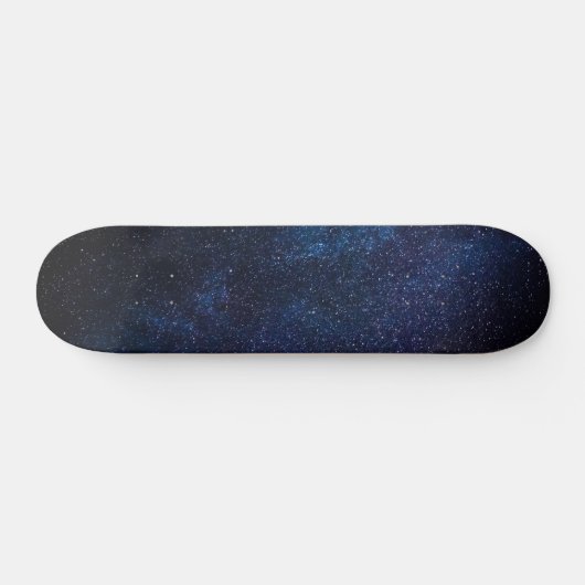 Galaxy Stars Universe Sky Blue Space Kosmic Skateb Skateboard (Horizontal)