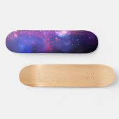 Galaxy Stars Universe Sky Blue Space Kosmic Skateb Skateboard (Horizontal)