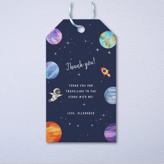 Galaxy Stars Weltraum Geburtstag Vielen Dank für I Geschenkanhänger