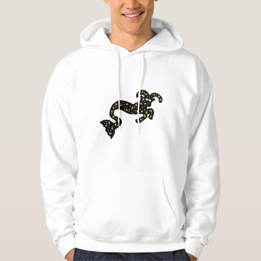 Galaxy Steinbock Sternzeichen Sweatshirt – Kosmisc (Vorderseite)