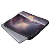 Galaxy Stern Unendlichkeit Kosmos dunkel Laptopschutzhülle (Vorne Knopf)