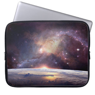 Galaxy Stern Unendlichkeit Kosmos dunkel Laptopschutzhülle