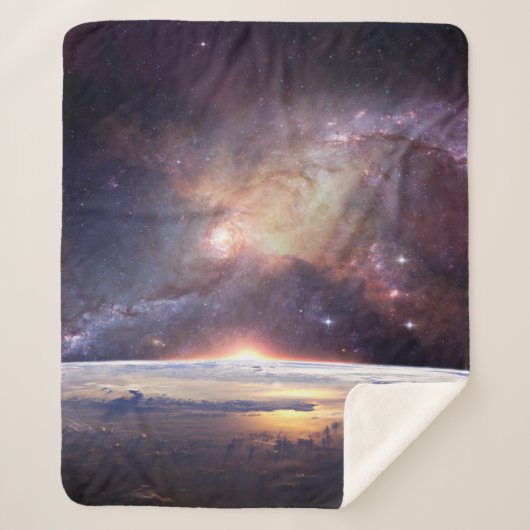 Galaxy Stern Unendlichkeit Kosmos dunkel Sherpadecke (Vorderseite)