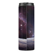 Galaxy Stern Unendlichkeit Kosmos dunkel Thermosbecher (Rückseite)