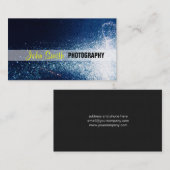 Galaxy-Sterne-Fotografie Visitenkarte (Vorne/Hinten)