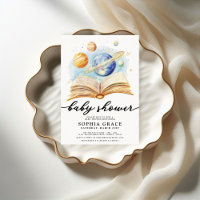 Galaxy Storybook Whimsical Baby Dusche