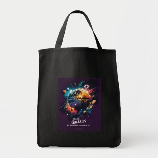 Galaxy-Tasche Tragetasche (Vorne)