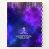 Galaxy Taurus Personalisiert Journal - Office Notizbuch (Rückseite)