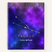 Galaxy Taurus Personalisiert Journal - Office Notizbuch (Vorderseite)