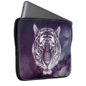 Galaxy Tiger Face Wallpaper Laptopschutzhülle (Vorne Rechts)