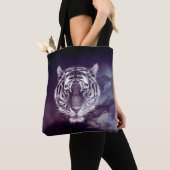 Galaxy Tiger Face Wallpaper Tasche (Von Nahem)