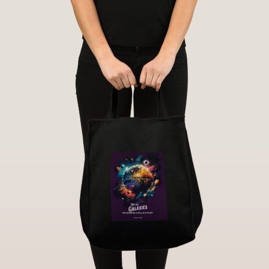 Galaxy Tote Bag Tragetasche (Vorderseite (Produkt))