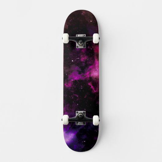 Galaxy Travel | Trendy, Nebula, Space, Star, Solar Skateboard (Vorderseite)