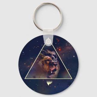 Galaxy Triangle Lion Head - Trendium Authentisch Schlüsselanhänger