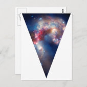 Galaxy Triangle Postkarte (Vorne/Hinten)