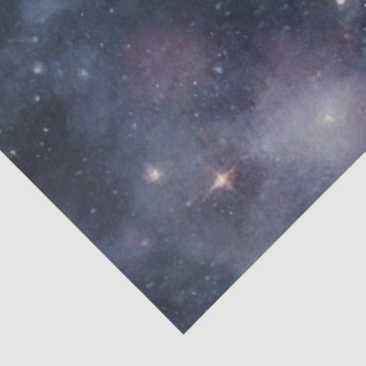 Galaxy Unicorn Fantasy Decoupage Seidenpapier (Ausschnitt)