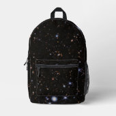 Galaxy Universe Bedruckter Rucksack (Vorderseite)