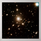 Galaxy Universe Space Telescope Gravitations Lens Poster (Vorne)