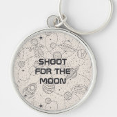 Galaxy Universe Stars Geschenk für Weltraumenthusi Schlüsselanhänger (Vorne)