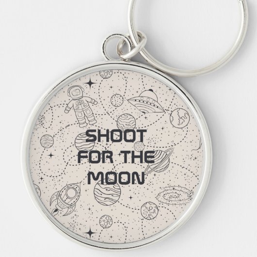 Galaxy Universe Stars Geschenk für Weltraumenthusi Schlüsselanhänger (Vorne)